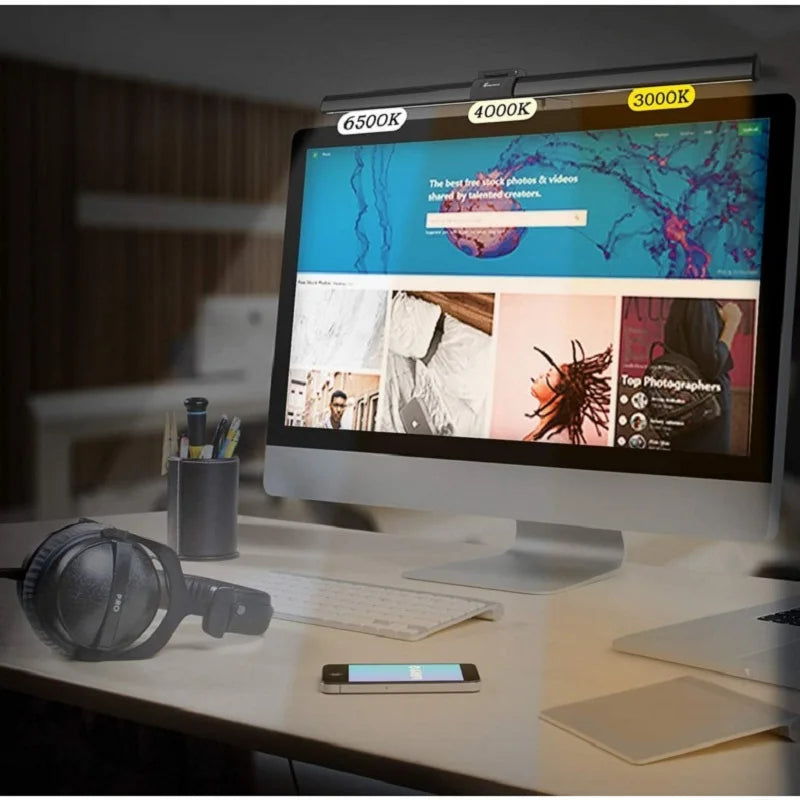 Moktan Sabai LED Monitor Light Bar Screen Hanging Lamp CCT Dimmable for Work Study Gaming