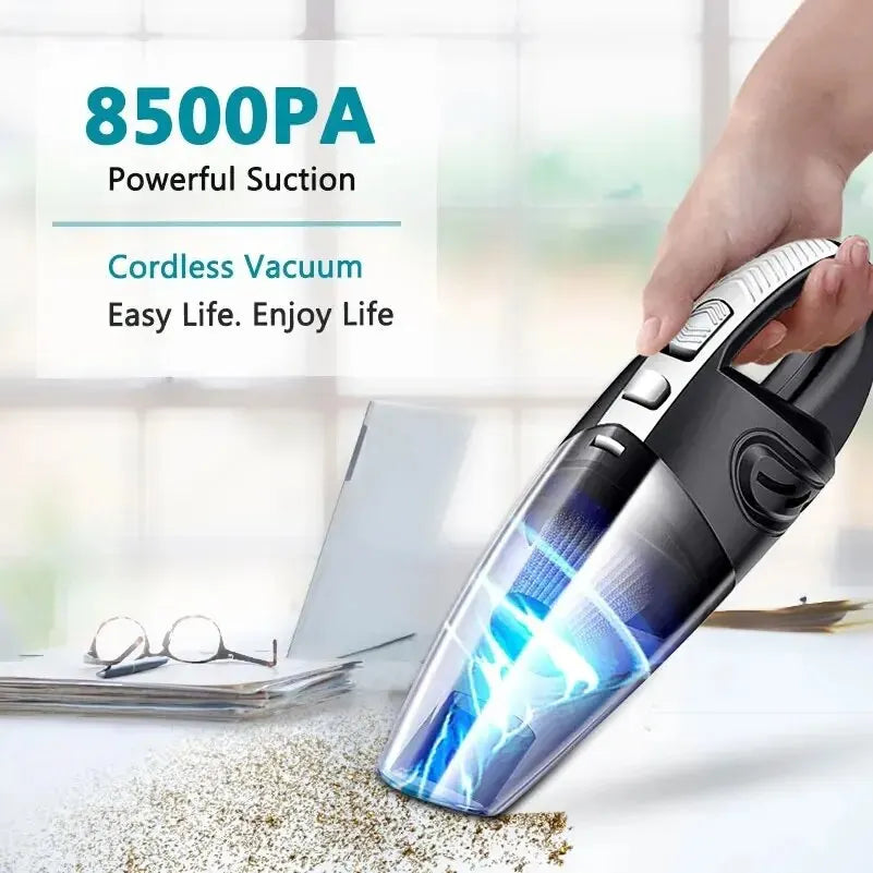 Moktan Sabai Wireless Handheld Vacuum Cleaner – Powerful Cyclone Suction for Car & Home Pet Hair