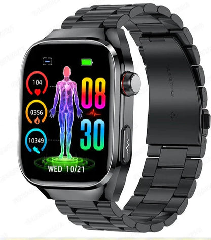 NexaPulse Smartwatch with Health Monitoring, ECG, Bluetooth Calling