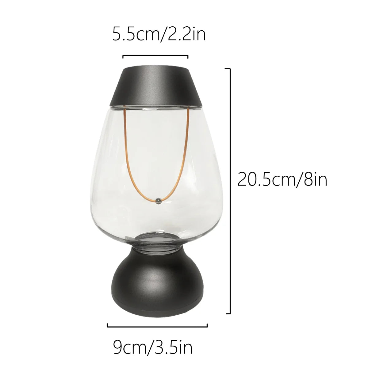 Moktan Sabai Rechargeable Dimmable LED Filament Table Lamp – Nordic Cordless Bedside Light