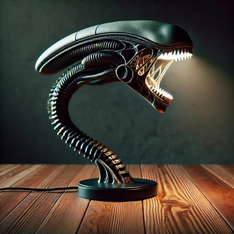 Moktan Sabai Xenomorph Alien Desk Lamp LED Resin USB Sci-Fi Collectible Light Alien