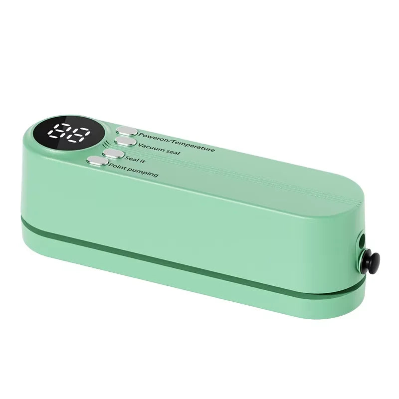 Moktan Sabai Mini Wireless Vacuum Sealer Machine | Portable Automatic Food Saver Airtight Sealing
