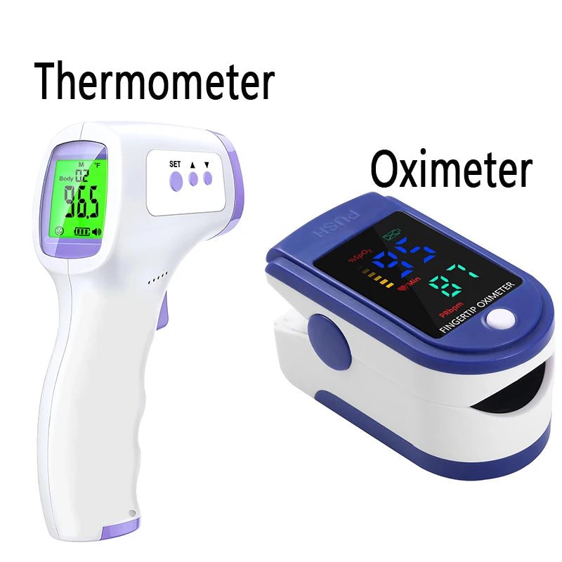 Moktan Sabai Digital Infrared Device & Portable Finger Sensor – Touch-Free Display & Carry Case