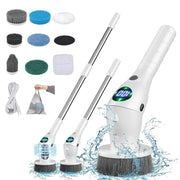 Moktan Sabai Wireless Electric Spin Scrubber 8-in-1 Cordless Cleaning Brush