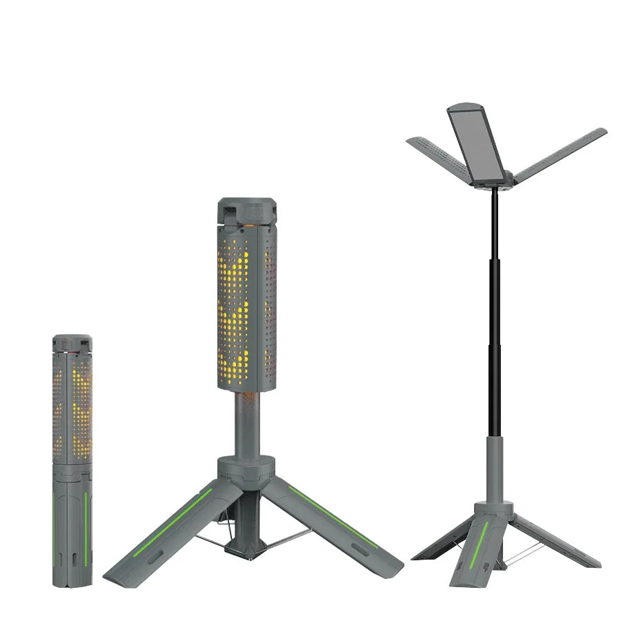 Moktan Sabai 1000LM Rechargeable Camping Lantern Retractable Work Light Hiking Emergency New V2