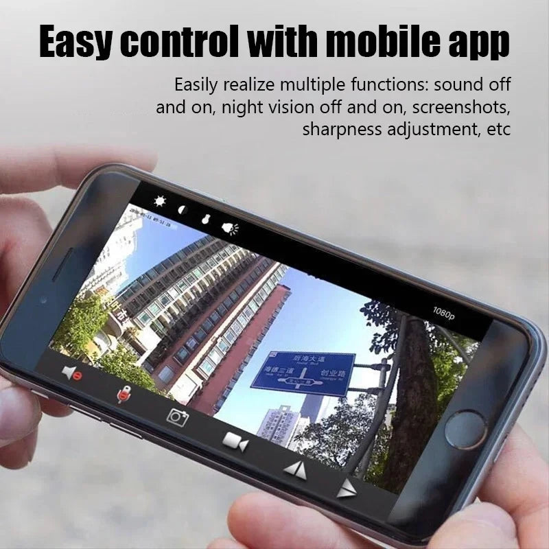 Moktan Sabai WiFi Mini Smart Camera – Wireless Indoor Video Device with Motion Detection