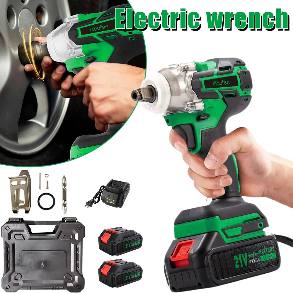 Moktan Sabai 380Nm 21V Brushless Cordless Electric Wrench High Torque Impact Tool