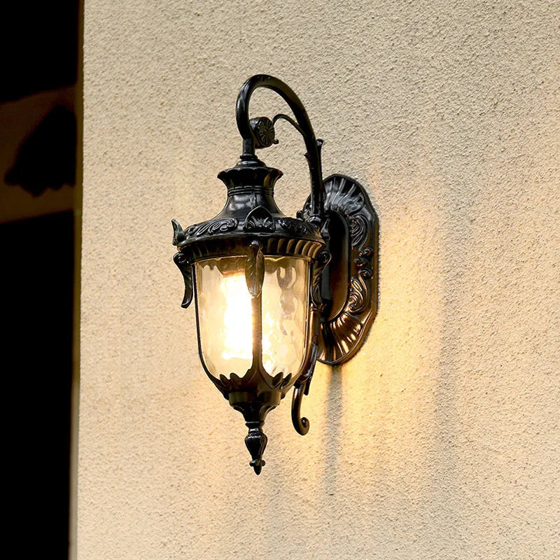 Moktan Sabai Europe Outdoor Wall Light Retro Garden Porch Lamp Waterproof E27 Balcony Fixture