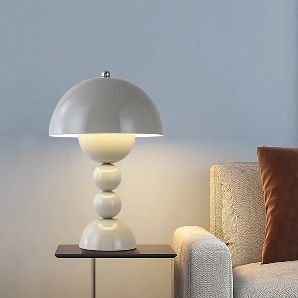 Moktan Sabai Nordic Touch LED Table Lamp Flower Bud Bedside Desk Light Living Room Decor white