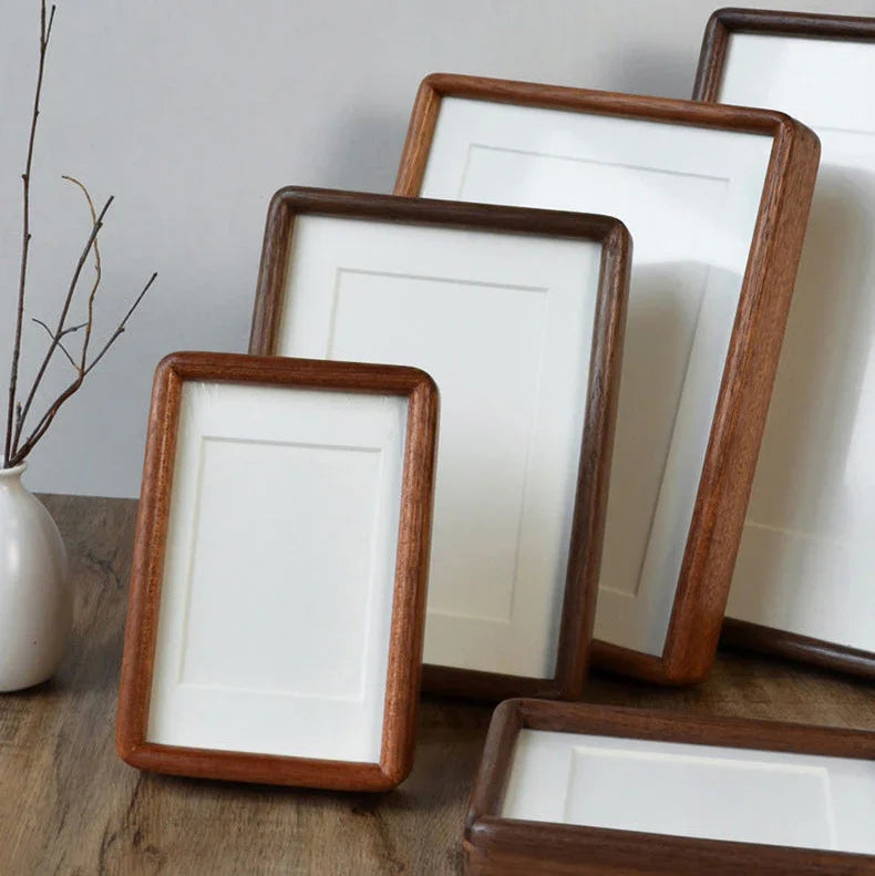 Moktan Sabai Solid Wood Photo Frame | Mortise Tenon Handcrafted Display for Photos & Home Décor