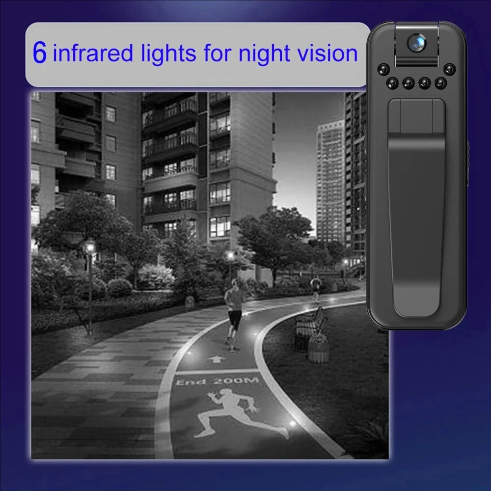Moktan Sabai 1080P HD Mini Camera – Portable Digital Video Recorder with Night Vision & Infrared