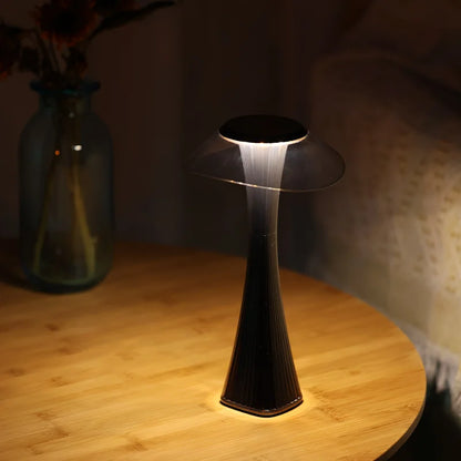 Touch Dimmable Wireless Table Lamp USB Rechargeable Bedside Ambient Light