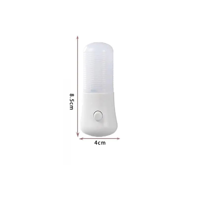 Moktan Sabai LED Plug In Night Light Warm White Wall Lamp for Kids Bedroom Hallway Stairs