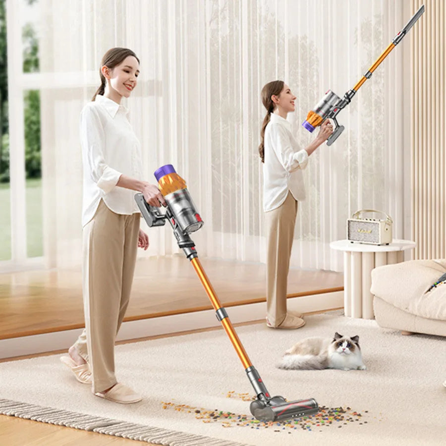 Moktan Sabai 550W Cordless Vacuum Cleaner 45000Pa Powerful Brushless Motor Handheld Home