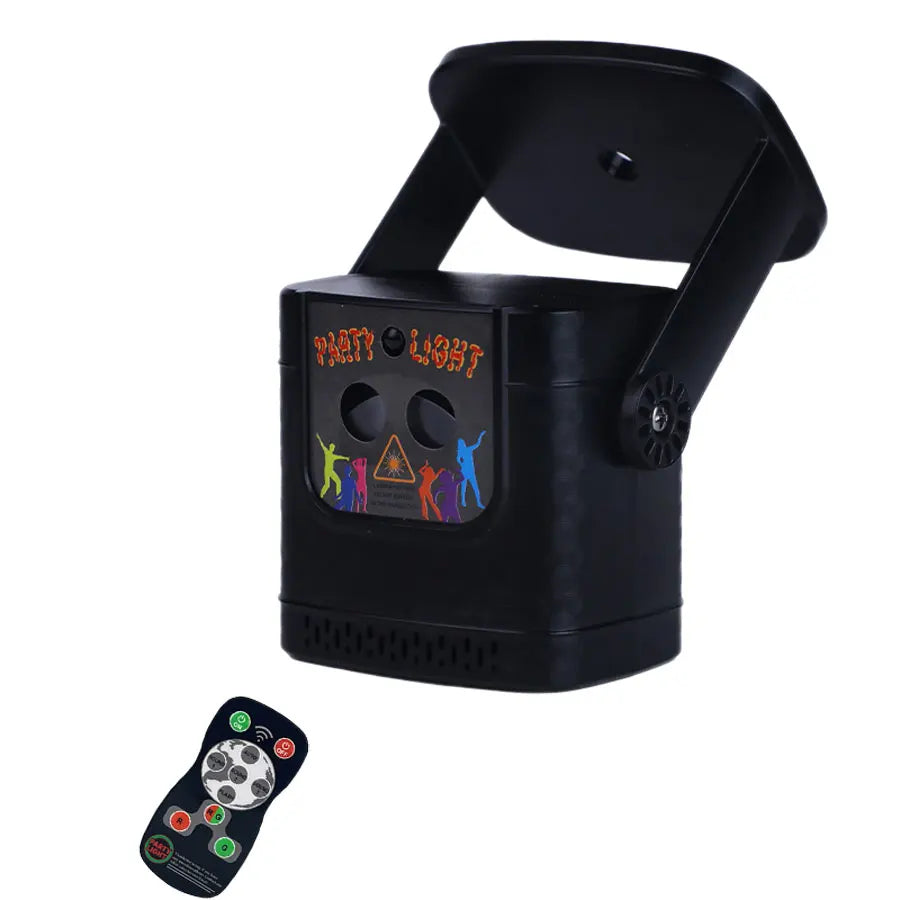 Moktan Sabai Laser Party Light DJ Disco Projector with 60 Patterns RGB Stage Light for Events