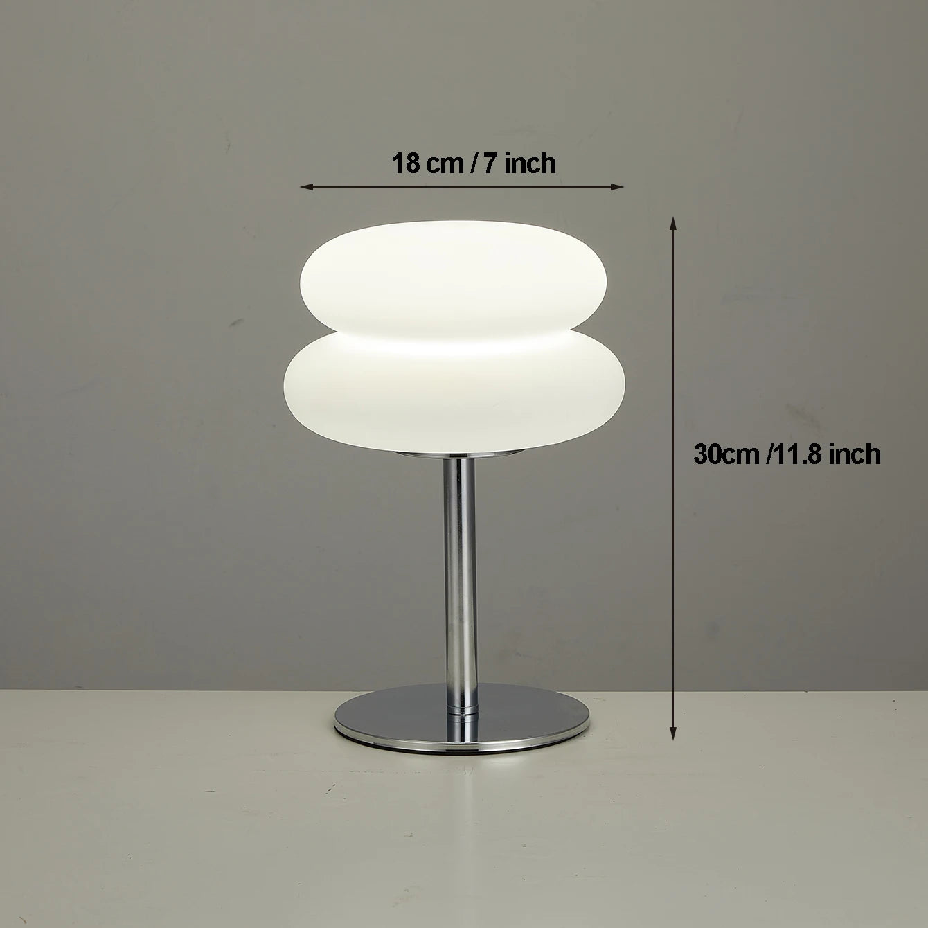 Moktan Sabai Creamy Style Bedside Table Lamp USB Plug 3 Color Dimmable Living Room Light