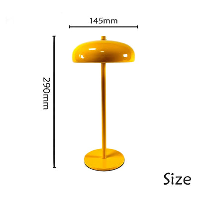 Nordic Touch LED Table Lamp Rechargeable Bedside Night Light Desk Decor