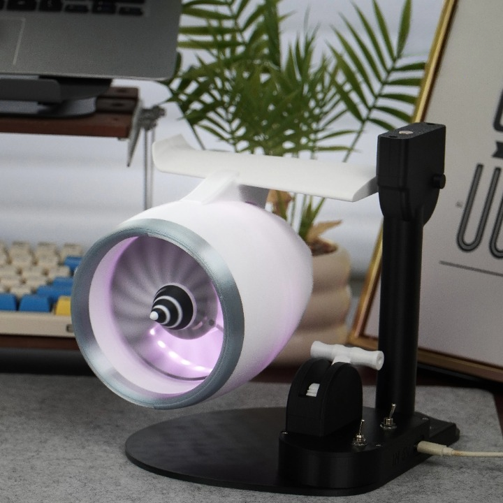 Moktan Sabai Cool Mist Humidifier with RGB Light Turbo Fan Design