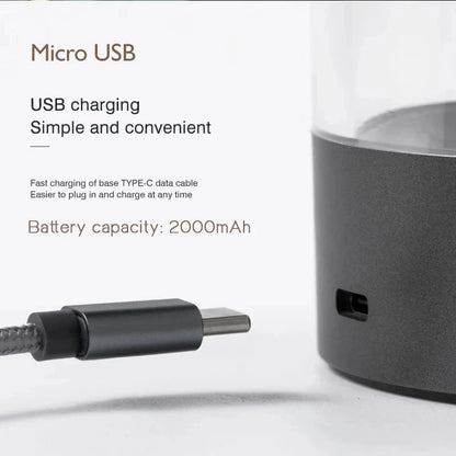 Minimalist Touch Bedside Table Lamp Cordless LED Nightstand Light Dimmable