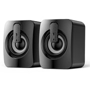 Moktan Sabai Computer Speaker Stereo Sound with Microphone – 3.5mm AUX PC Speaker for Home NO-LED