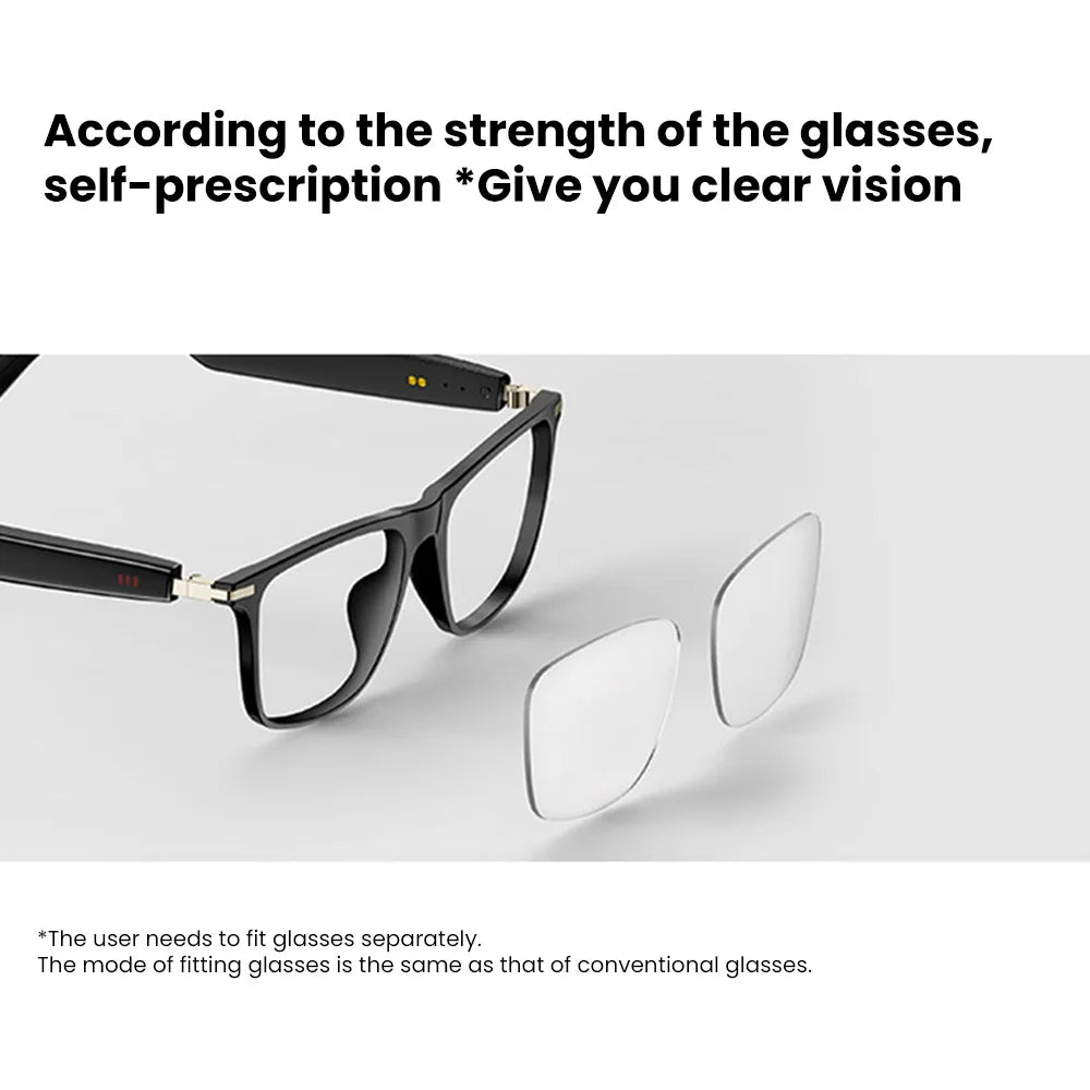 Moktan Sabai Bluetooth Smart Glasses Polarized Sunglasses Blue Light Filter Waterproof for Men