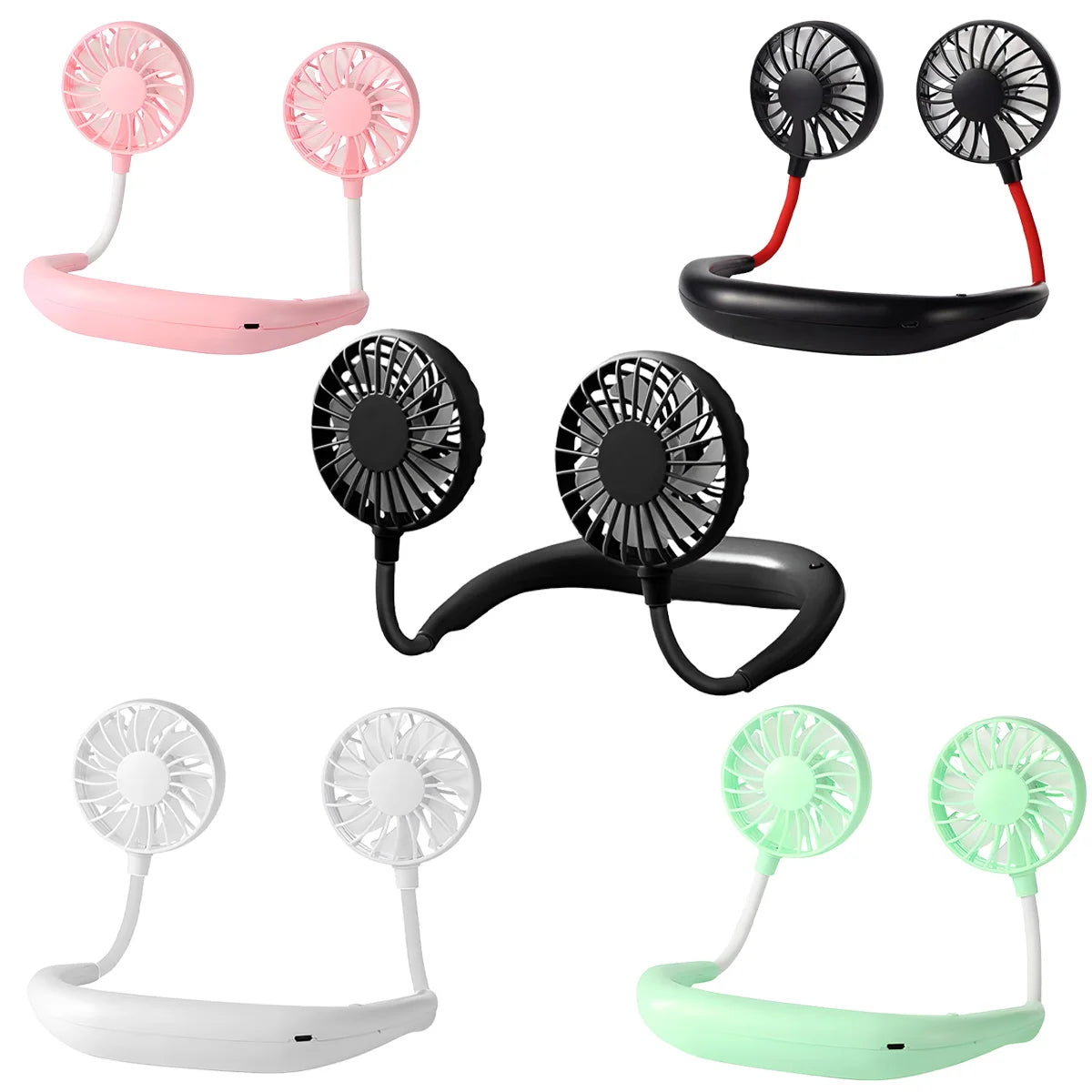 Moktan Sabai Compact Mini Fan | Portable Battery Operated Hand Held Fan with 3 Speed Settings | Lightweight Cooling Solution for Travel