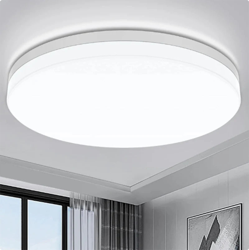 Moktan Sabai Ultra-Thin Round LED Ceiling Light 6500K Waterproof Flush Mount Modern Lamp 15CM(18W)