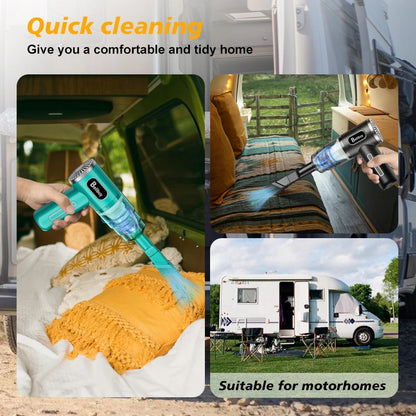 Wireless Handheld Vacuum Cleaner Powerful Portable for Sofa Carpet Debris