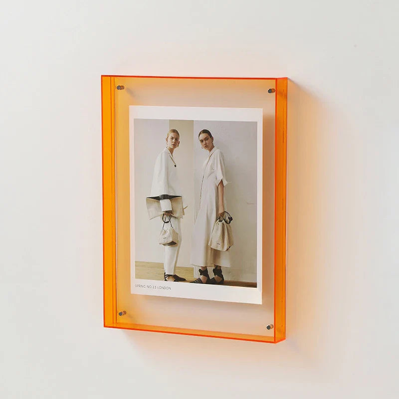 Moktan Sabai Acrylic Floating Frame | Transparent Photo Display