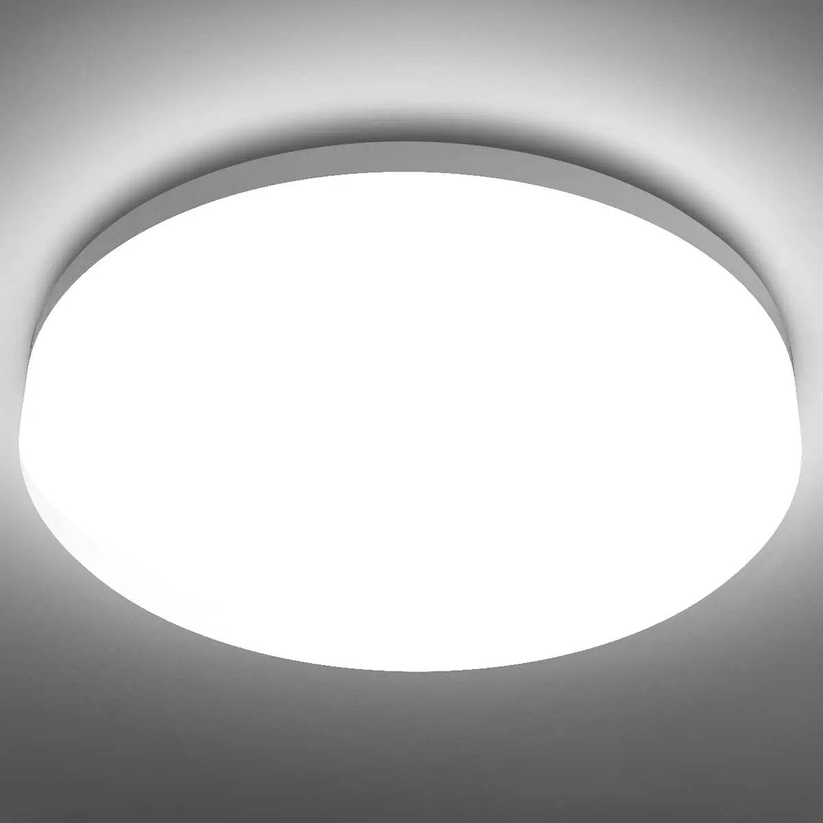 Moktan Sabai Ultra-Thin Round LED Ceiling Light 6500K Waterproof Flush Mount Modern Lamp