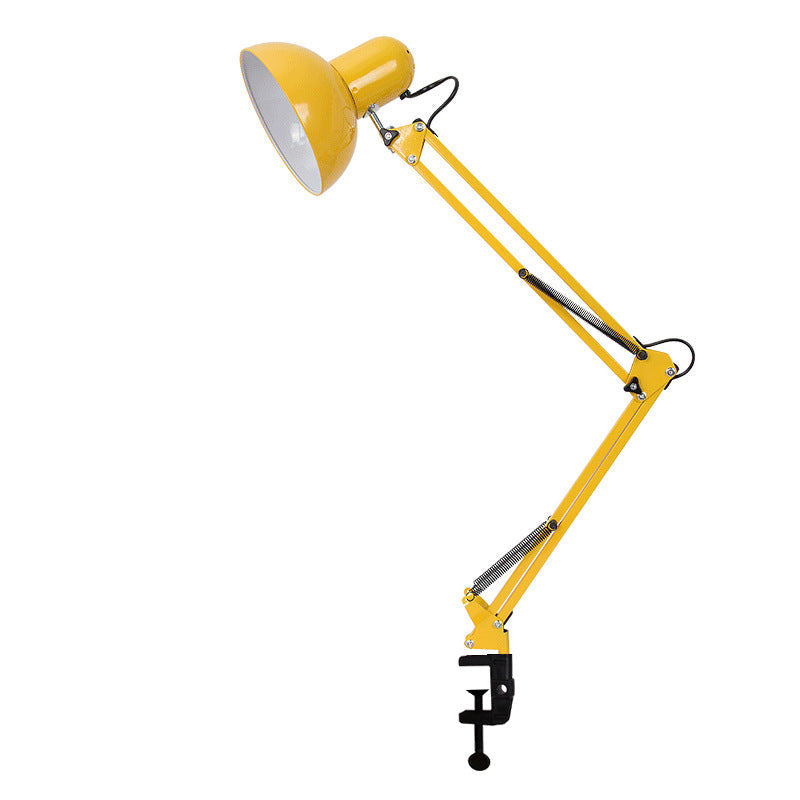 Moktan Sabai Modern Minimalist Adjustable Metal Table Lamp LED Clip On Desk Light Yellow