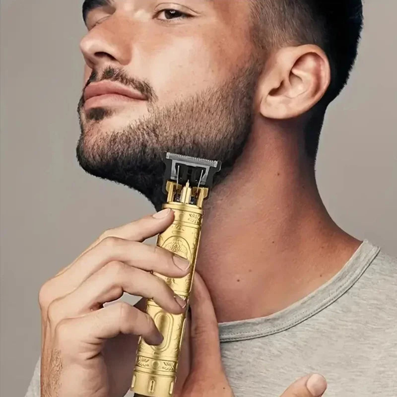 Moktan Sabai Professional Hair Clipper Beard Trimmer USB Rechargeable Barber Shaver