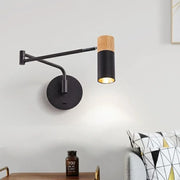 Moktan Sabai Modern Adjustable Wall Sconce Telescopic Reading Lamp Bedroom Living Room