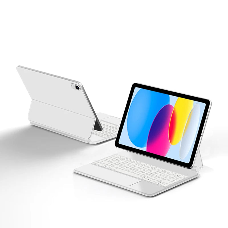 Moktan Sabai iPad 11 Inch Keyboard Case A16 10th/11th Gen Backlit Magic Smart Cover