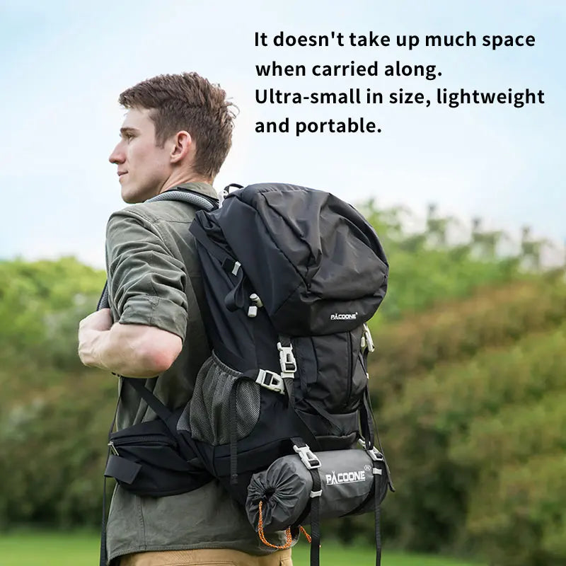 Moktan Sabai PACOONE Inflatable Camping Mattress with Pillow Ultralight Air Sleeping Pad Pump