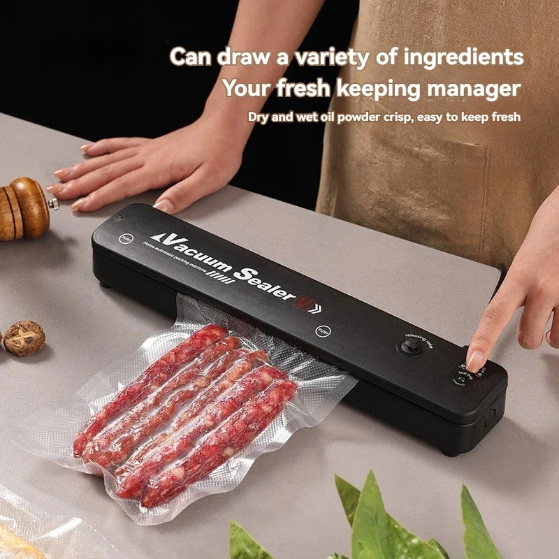 Moktan Sabai Vacuum Sealer Machine Food Saver 110V/220V Portable Kitchen Vacuum Packing
