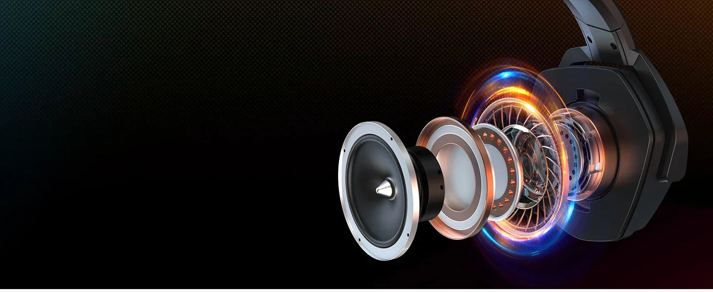 Moktan Sabai NUBWO G06 Wireless Gaming Headset Bluetooth 5.3 PS5 PC Noise Cancelling