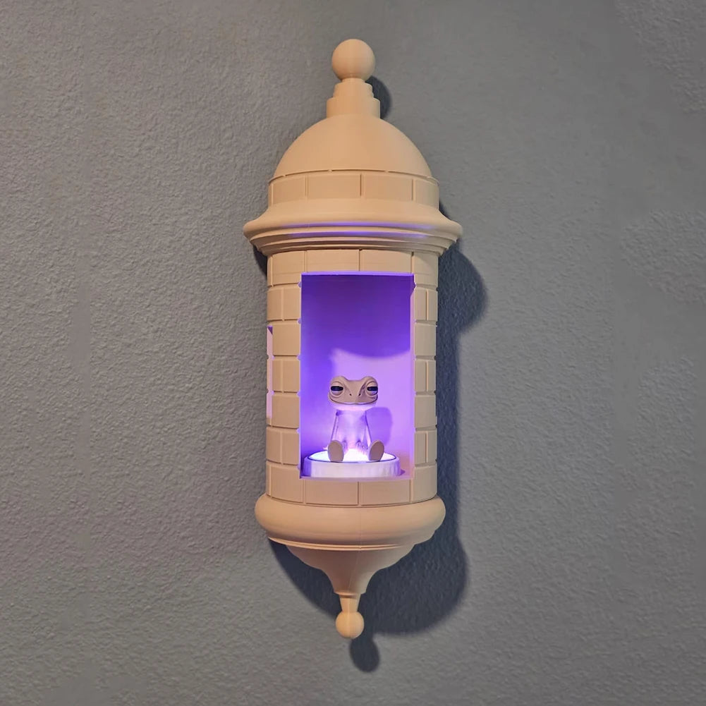 Moktan Sabai Puerto Rican Garita Coqui Lamp 16 Color USB LED Night Light Handmade Souvenir