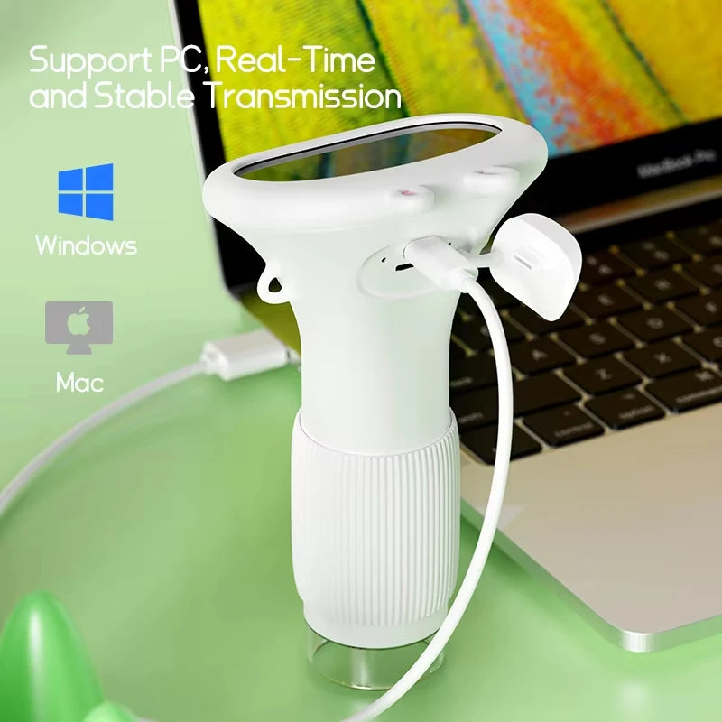 Moktan Sabai Kids Microscope 1000X Digital Magnifier with LED Camera Educational Toy