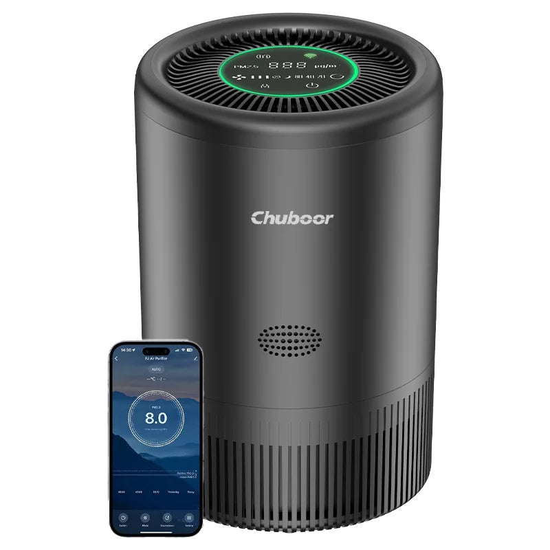 Moktan Sabai Smart Air Purifier with HEPA Filter App Control PM2.5 for Bedroom Pets Home WIFI 1
