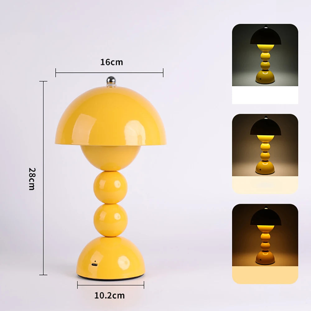 Moktan Sabai Nordic Touch LED Table Lamp Flower Bud Bedside Desk Light Living Room Decor