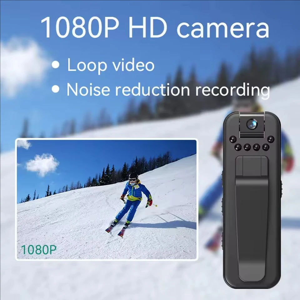Moktan Sabai 1080P HD Mini Camera – Portable Digital Video Recorder with Night Vision & Infrared