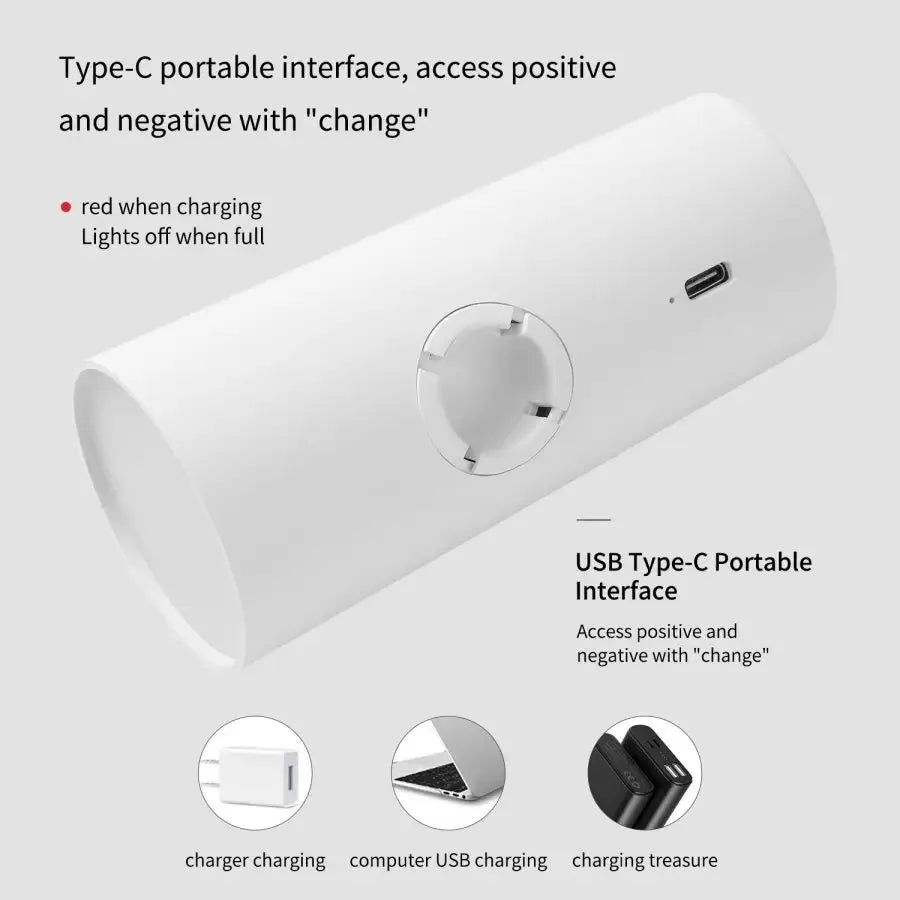 Moktan Sabai Sunset Eye Protection Table Lamp USB Touch Dimming Reading Light for Bedroom Desk