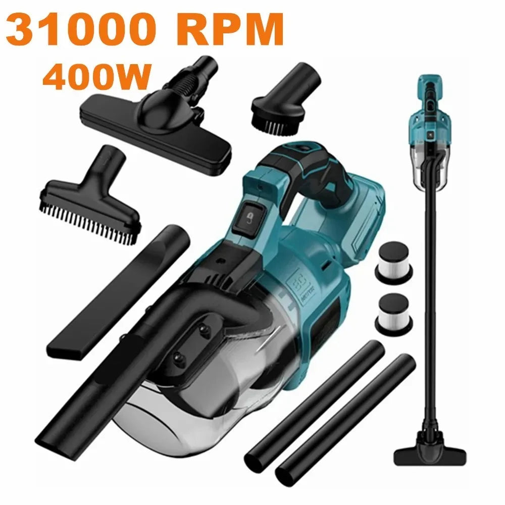 Moktan Sabai Cordless Handheld Vacuum Cleaner with Tubes Filters Compatible 18V Battery