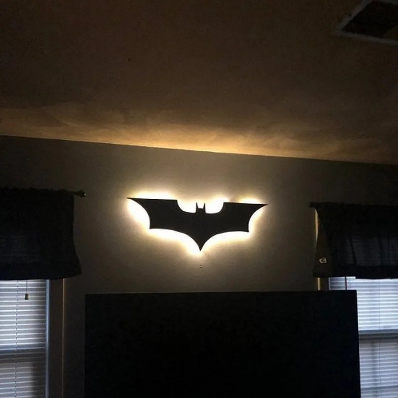 Moktan Sabai ZK50 Color Changing LED Night Light Bat Wing Wall Lamp Remote Bedside Ambient Light