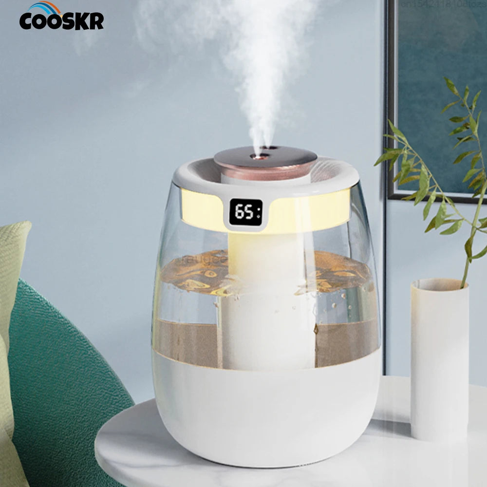 Moktan Sabai Large Capacity Air Humidifier Dual Spray Cool Mist Quiet Desktop Home Office