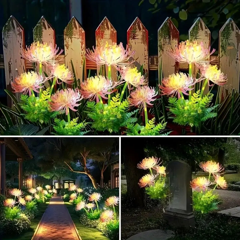 Moktan Sabai Outdoor Solar Garden Lights Flower Yard Lawn Courtyard Decoration Waterproof LED