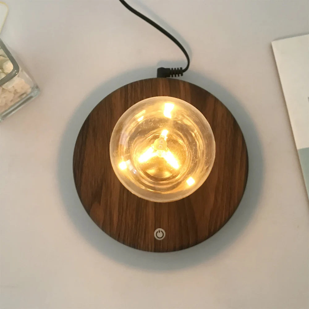 Moktan Sabai Magnetic Levitation Floating LED Bulb Lamp Desk Night Light Home Decor Gift