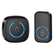 Moktan Sabai Wireless Doorbell Long Range 300M Smart Door Chime with 60 Melodies Plug-In Receiver Black