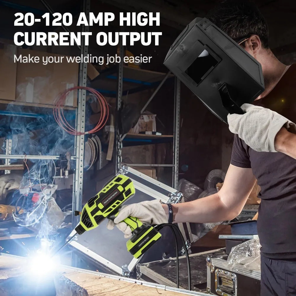 Moktan Sabai 110V Handheld Portable Welding Machine IGBT Inverter ARC Welder 20-120Amp Gun